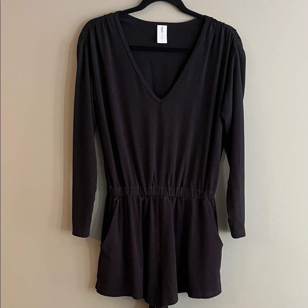 Smash + Tess | Love Day Long Sleeve Romper in Black Size XS - Picture 3 of 9